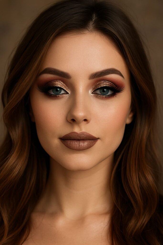Cinnamon Spice Cut Crease