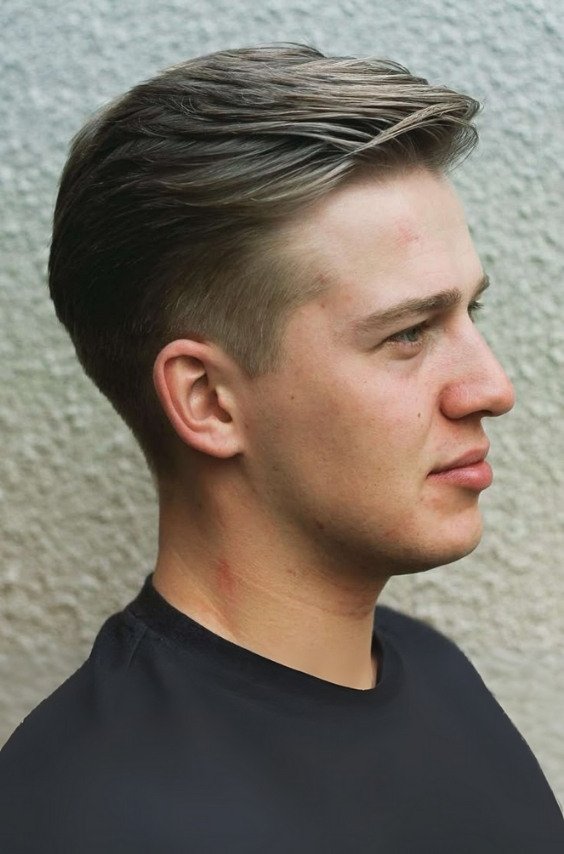 Classic Taper with Side Part