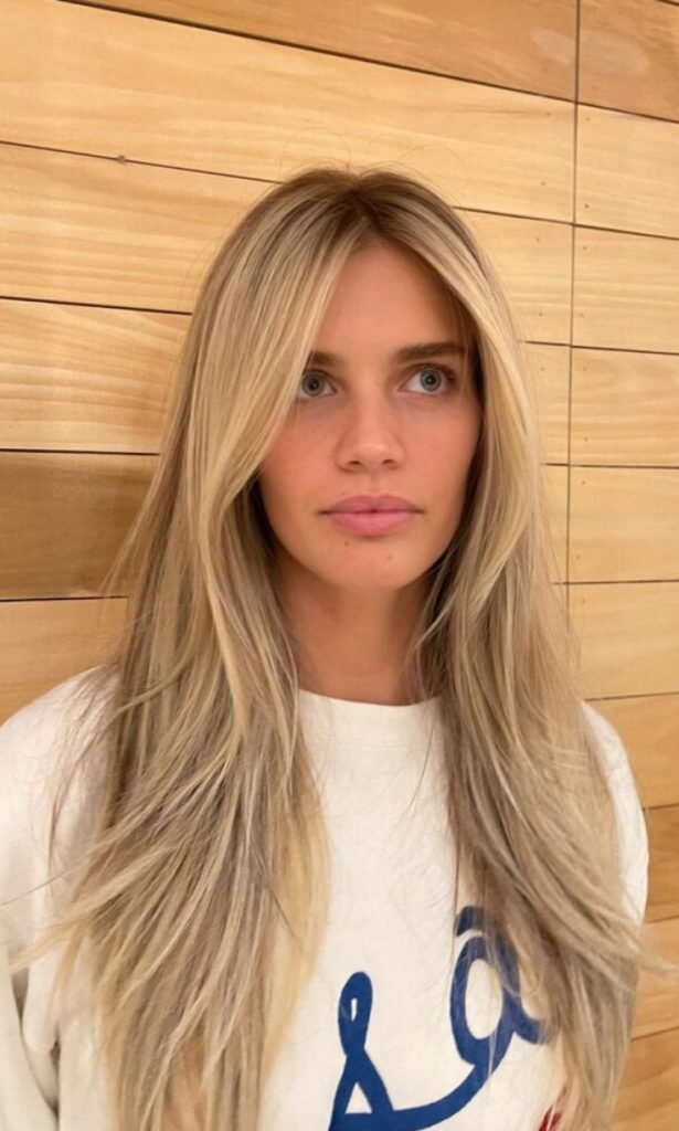 Curtained Hair