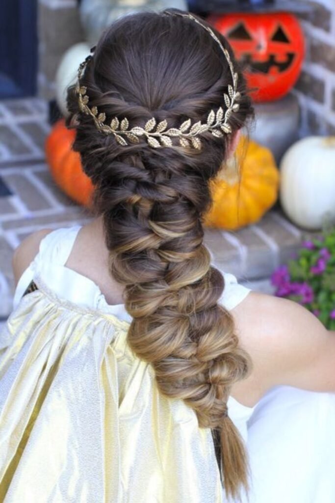 Fairy Glitter Crown Braids
