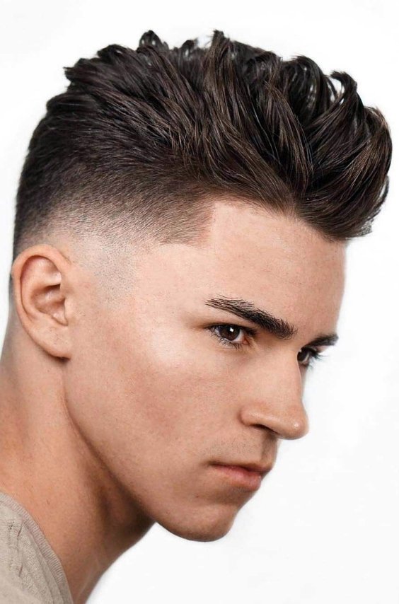 Faux Hawk with Skin Fade