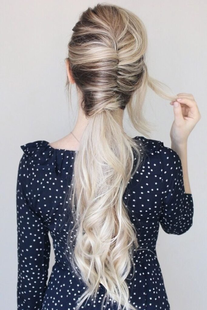 French Twist Ponytail