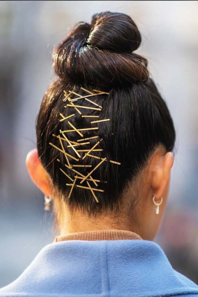 Geometric Bobby Pin Patterns
