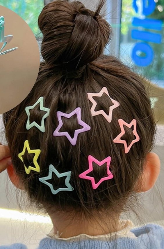 Ghost & Star Snap Clips