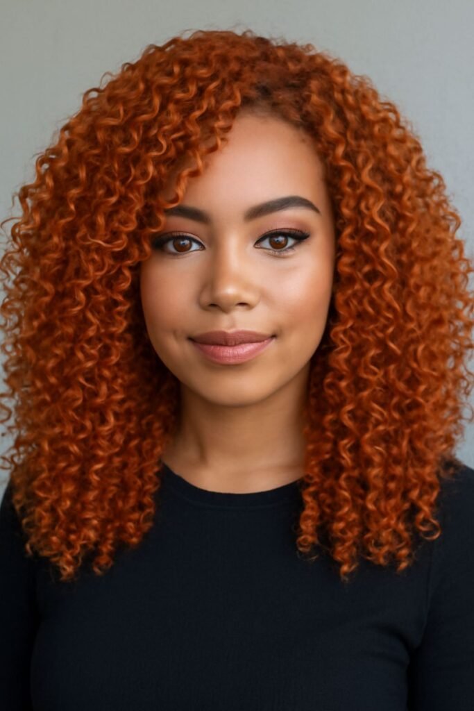 Ginger Spice Curls