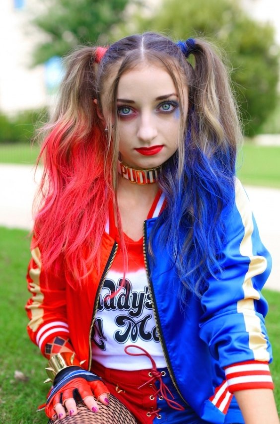 Harley Quinn Pigtails