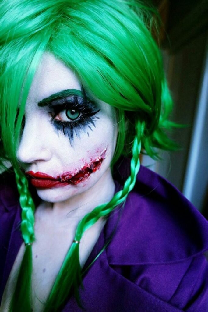 Joker-Inspired Green Mess