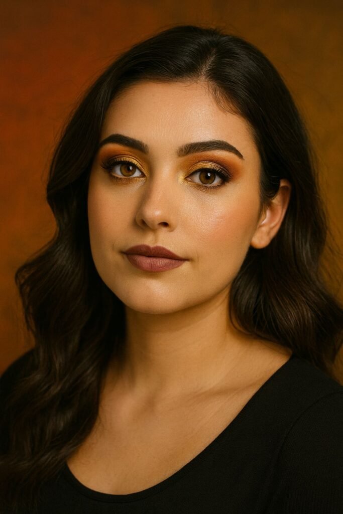 Maple Gold Halo Eye