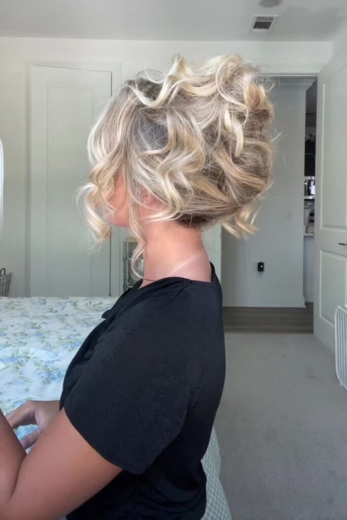 Messy French Pin Bun