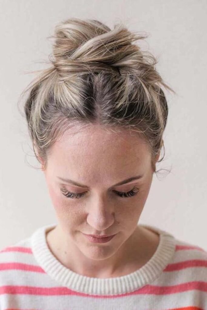 Messy Top Knot