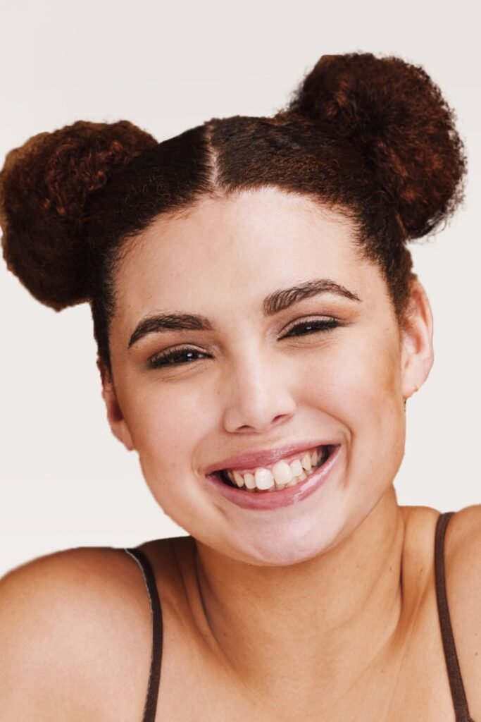 Mini Space Buns with Clean Center Part