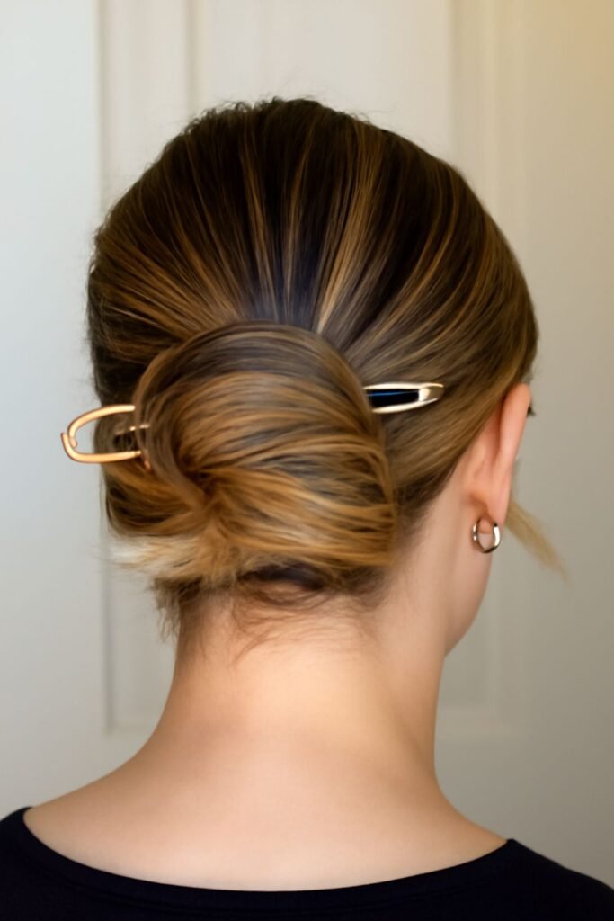 Minimalist French Pin Bun