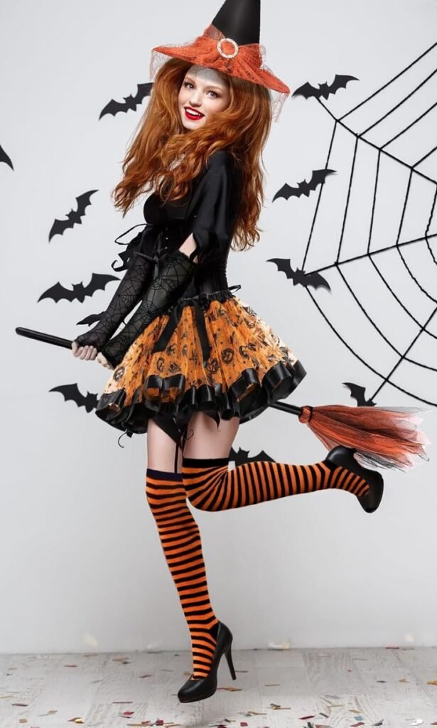 Mystical Witch with Voluminous Curls
