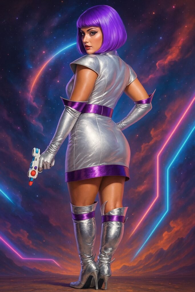 Retro Space Babe