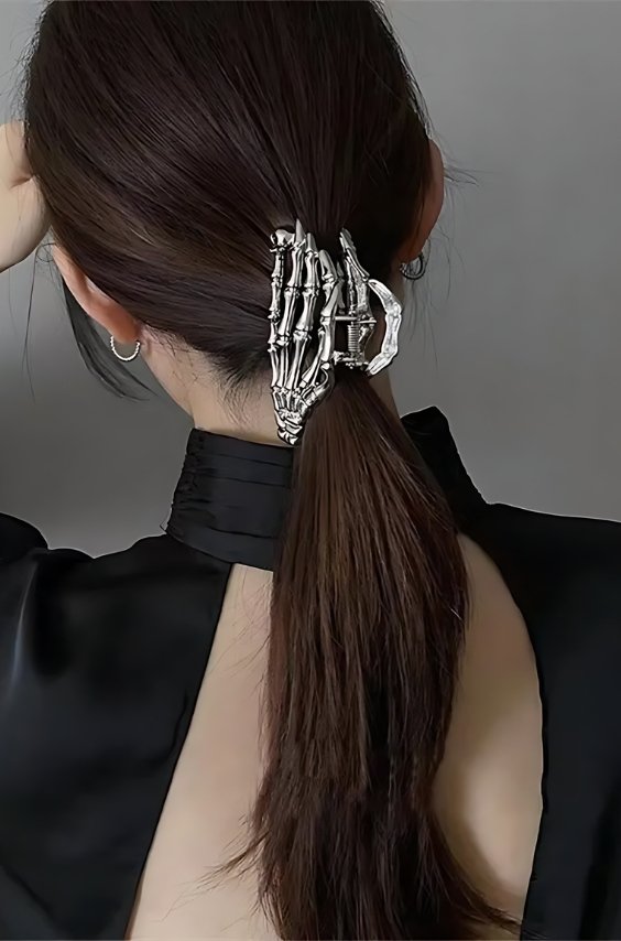 Skeleton Hands Clips