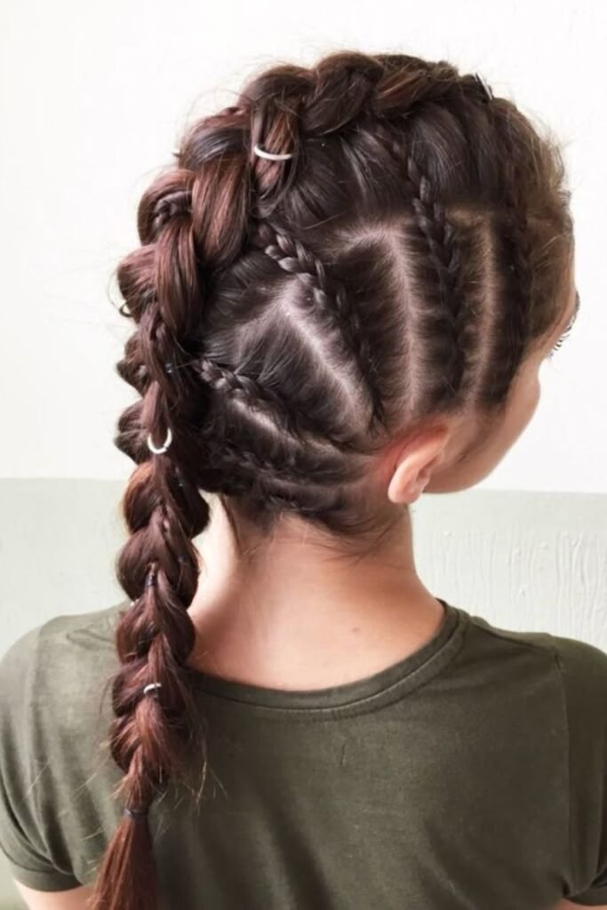 Skull Mohawk Braid (1)