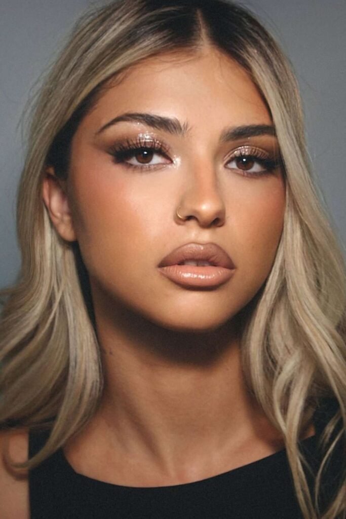 Soft Caramel Nude Glam