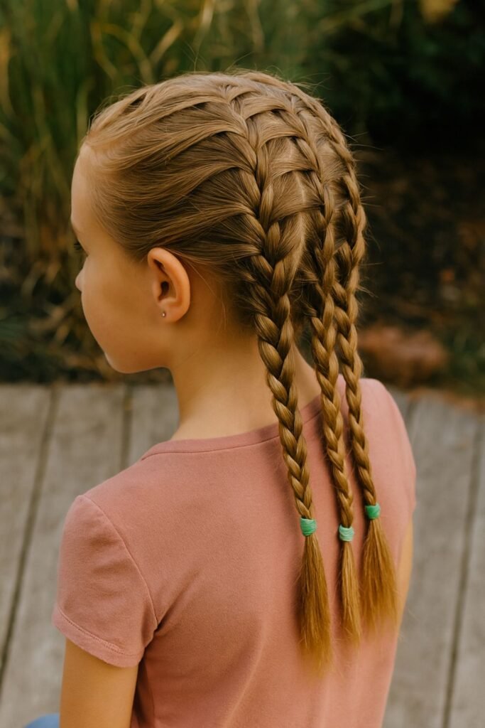 Spider Web Dutch Braids (1)