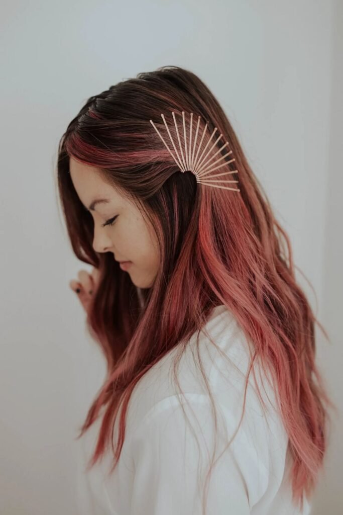 Starburst Bobby Pin Style