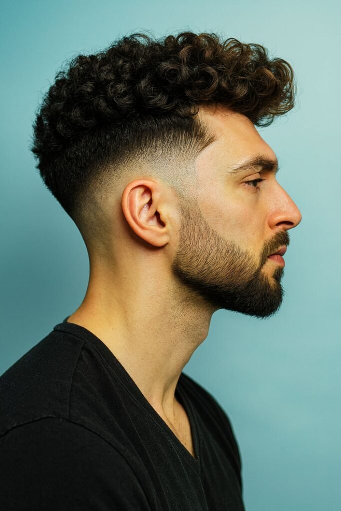 Textured Broccoli With Mid Fade