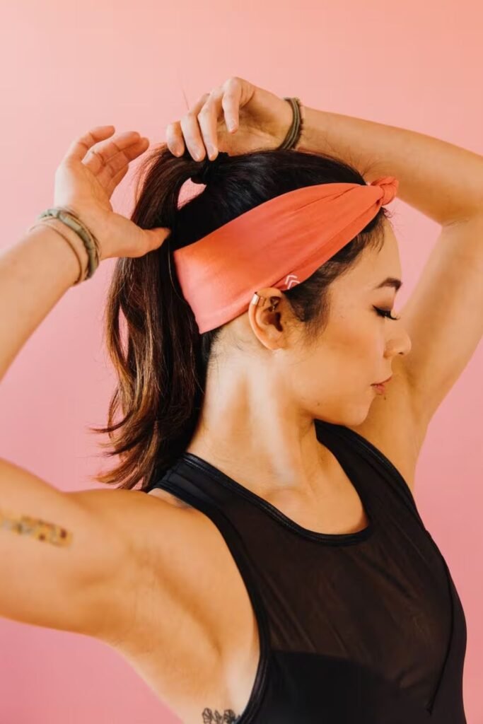 Twisted Headband Updo