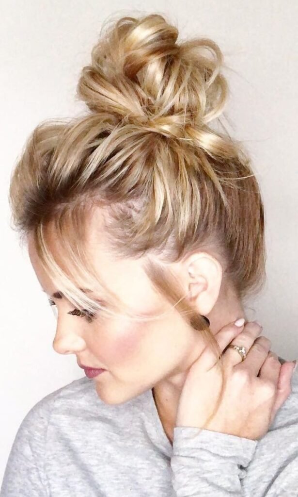Twisted Messy Bun