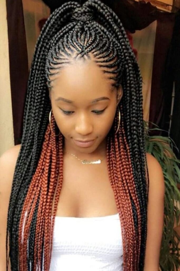 Wicked Witch Feed-in Braids