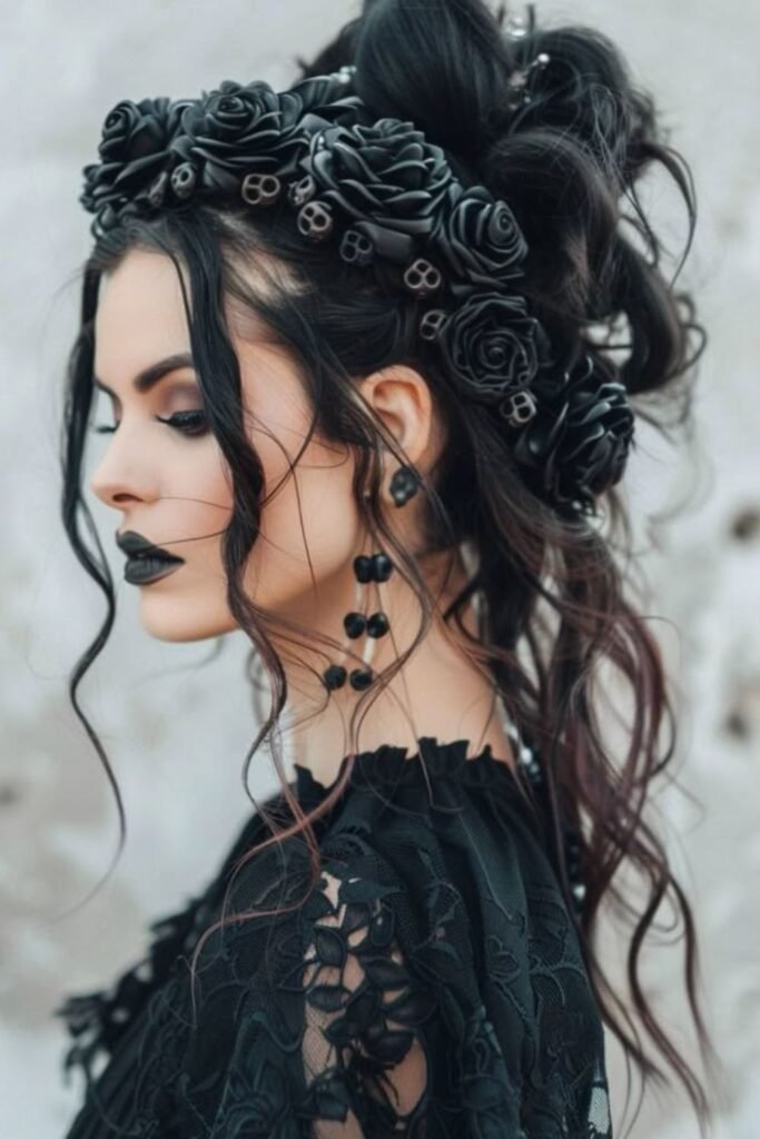 Witchy Crown Twist Braids