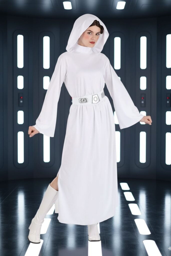 Adult Princess Leia Hooded Costume