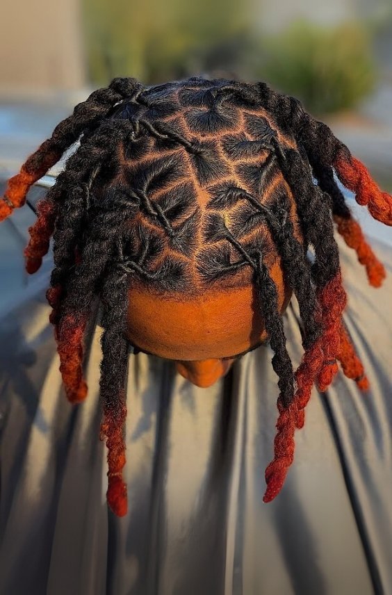 Barrel Twist Dreads with Beads