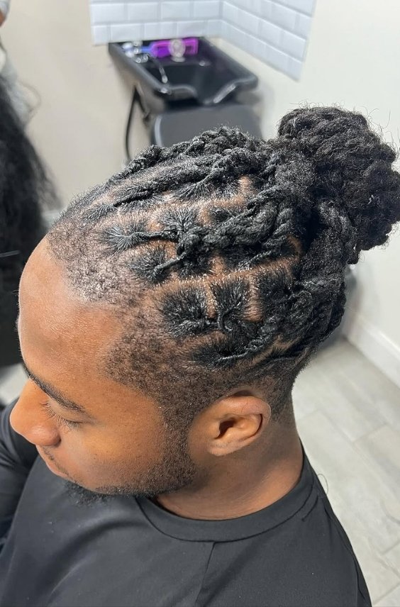 Barrel Twist Loc Bun