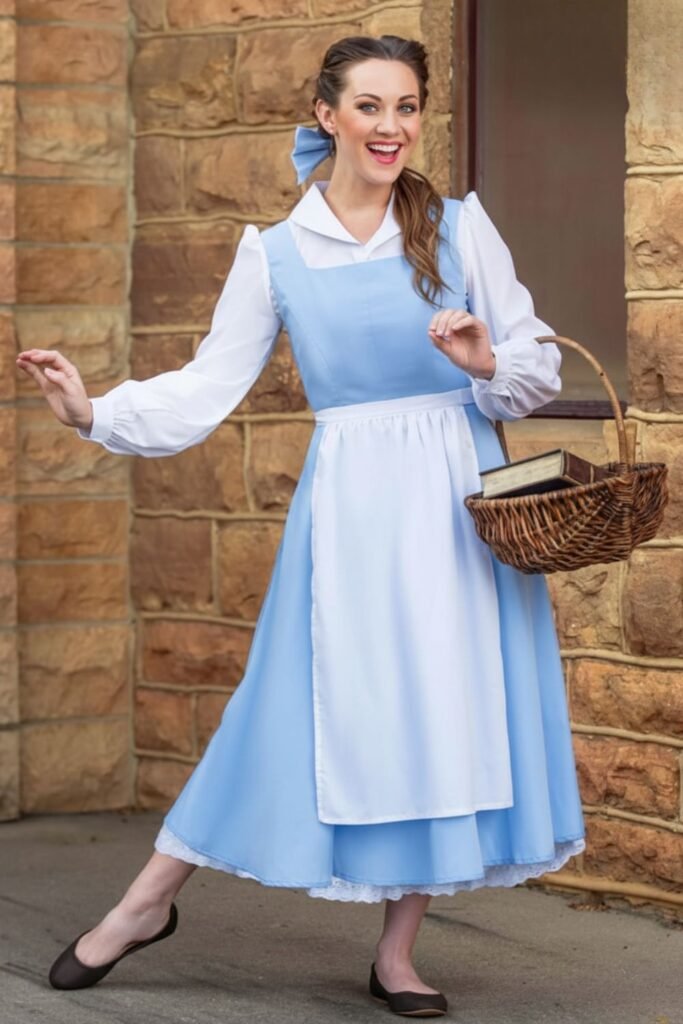 Beauty And The Beast Belle Blue Costume