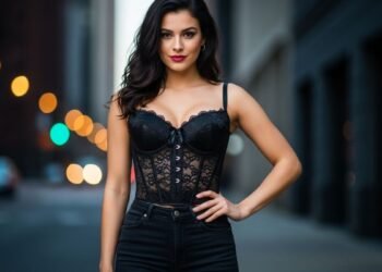 Black Corset Halloween Outfits