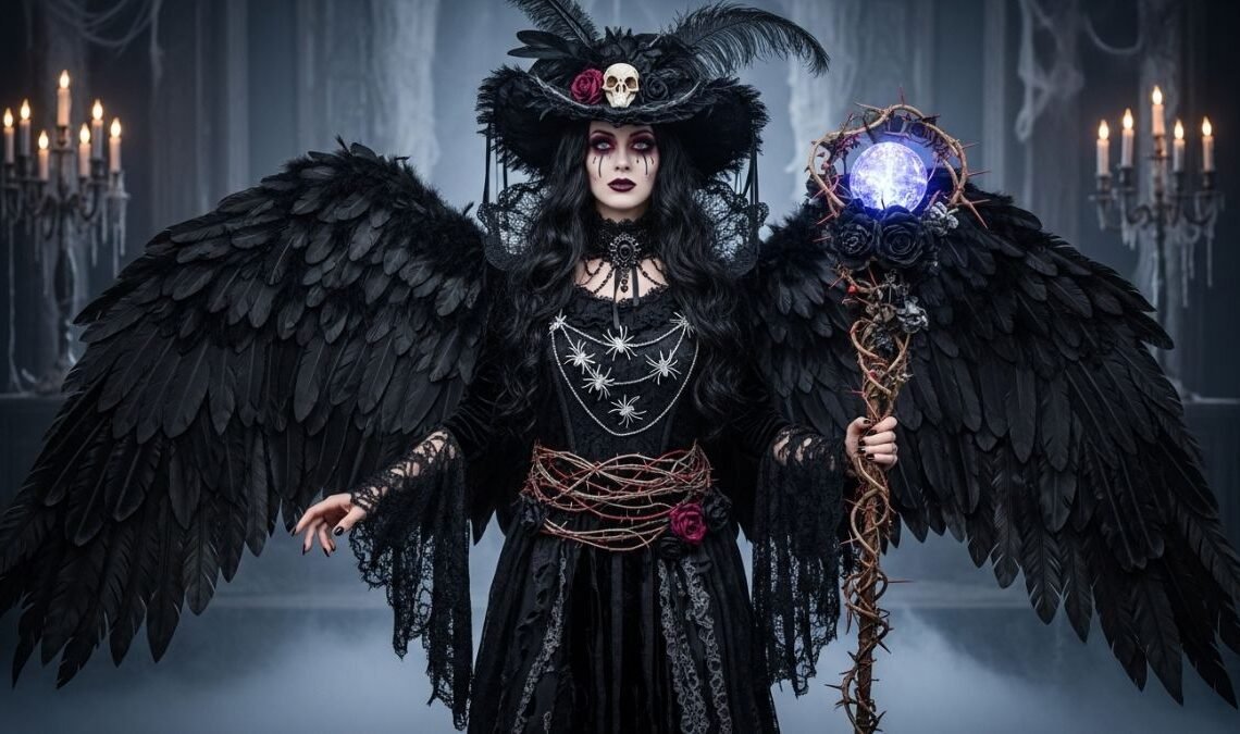 Black Hair Characters Halloween Costumes