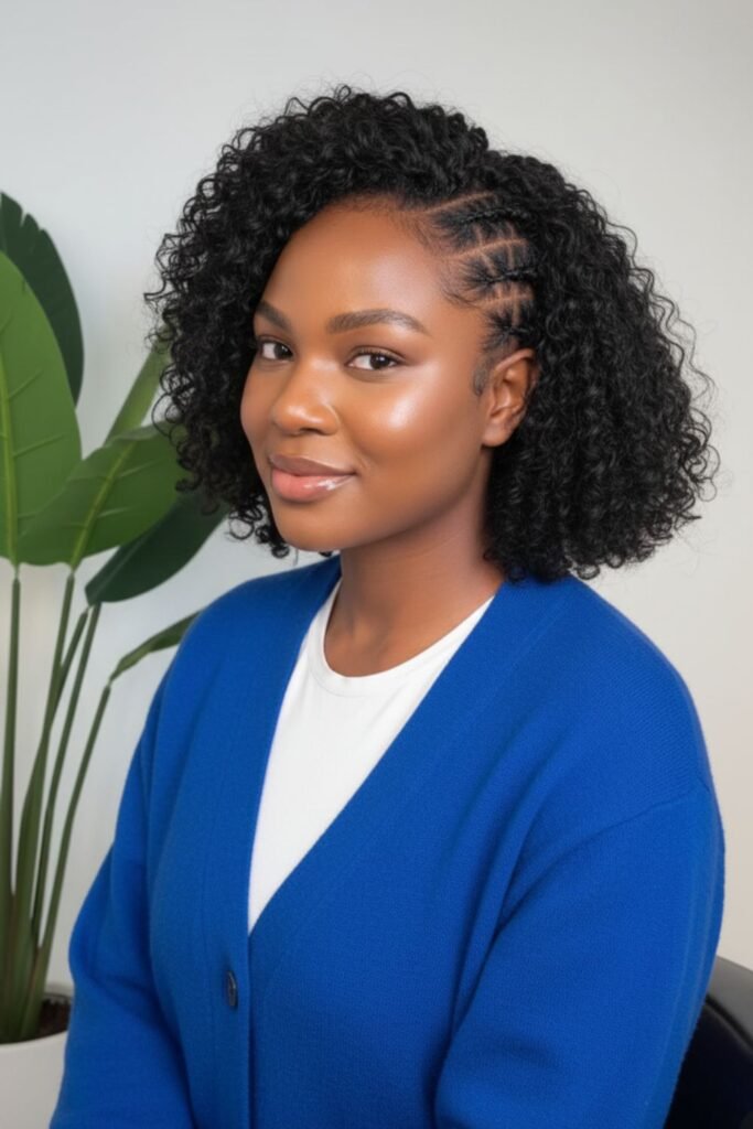 Bob French Curl Braids