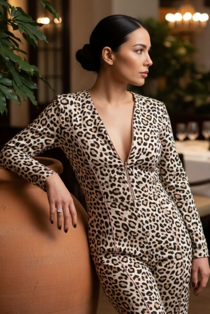 Cheetah Two-Piece Set
