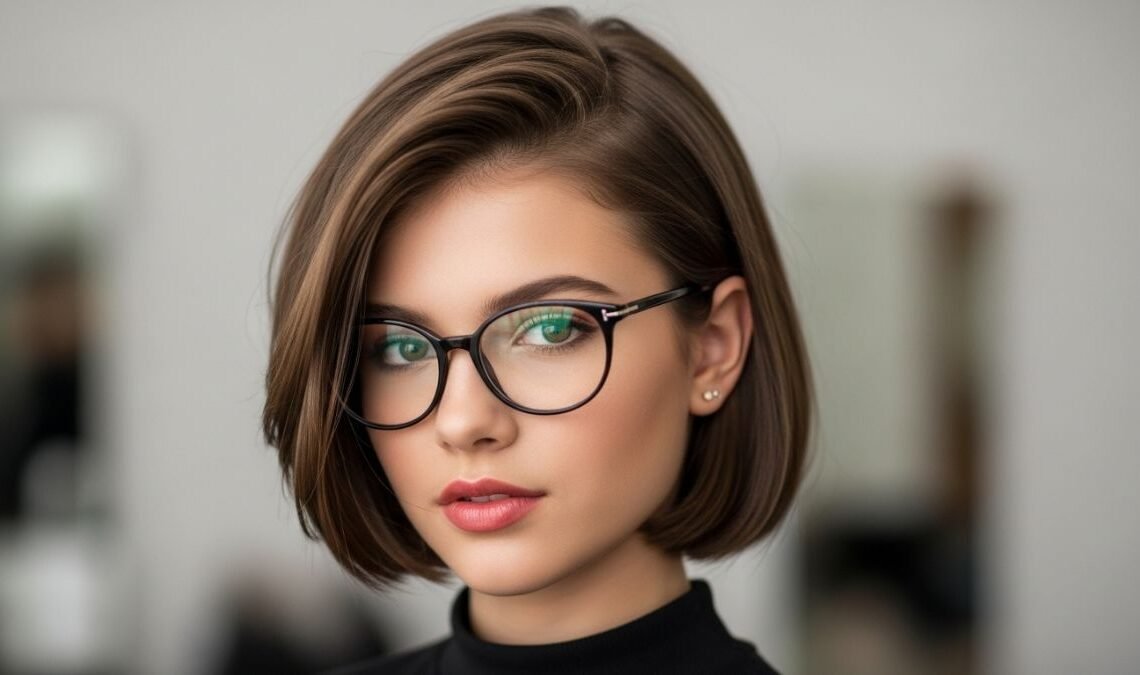 Chin-Length Bob Haircuts