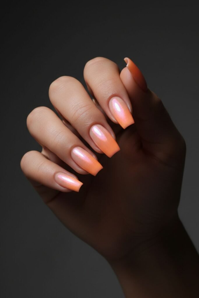Chrome Ombre Nails