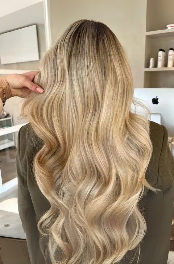 Classic Honey Blonde Balayage