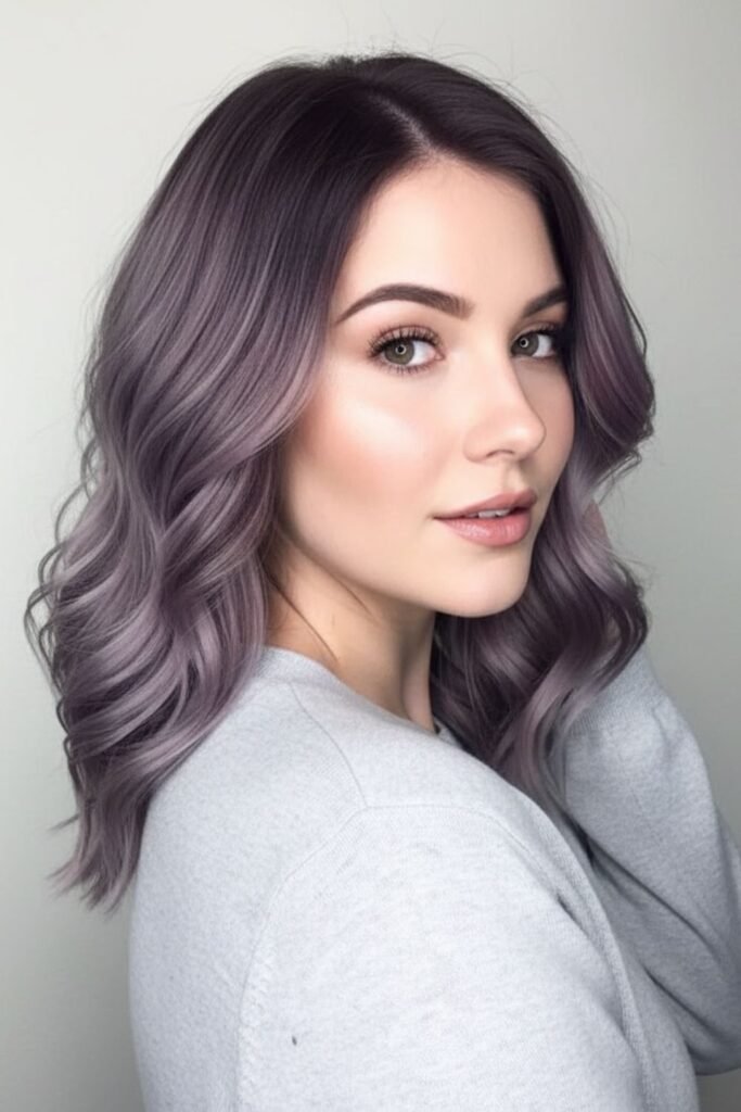 Dusty Lavender Grey