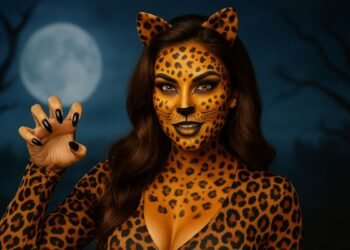 Eye-Catching Leopard Halloween Costumes