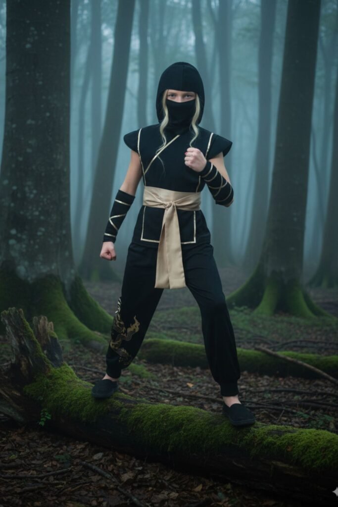 Girl's Guardian Ninja Costume