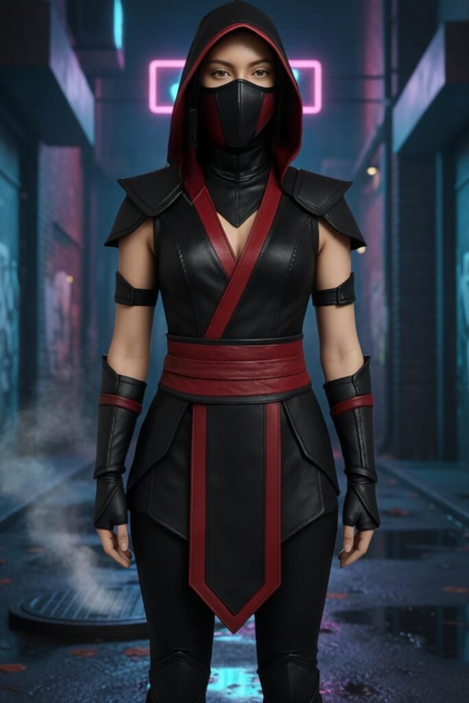 Girls Ninja Warrior Costume