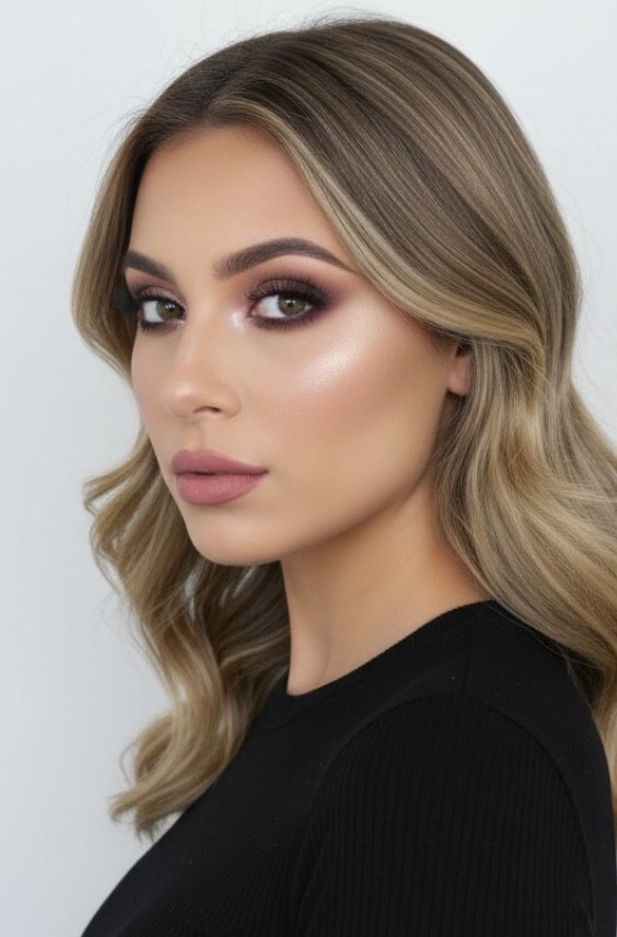 Glittery Inner Corner Highlight