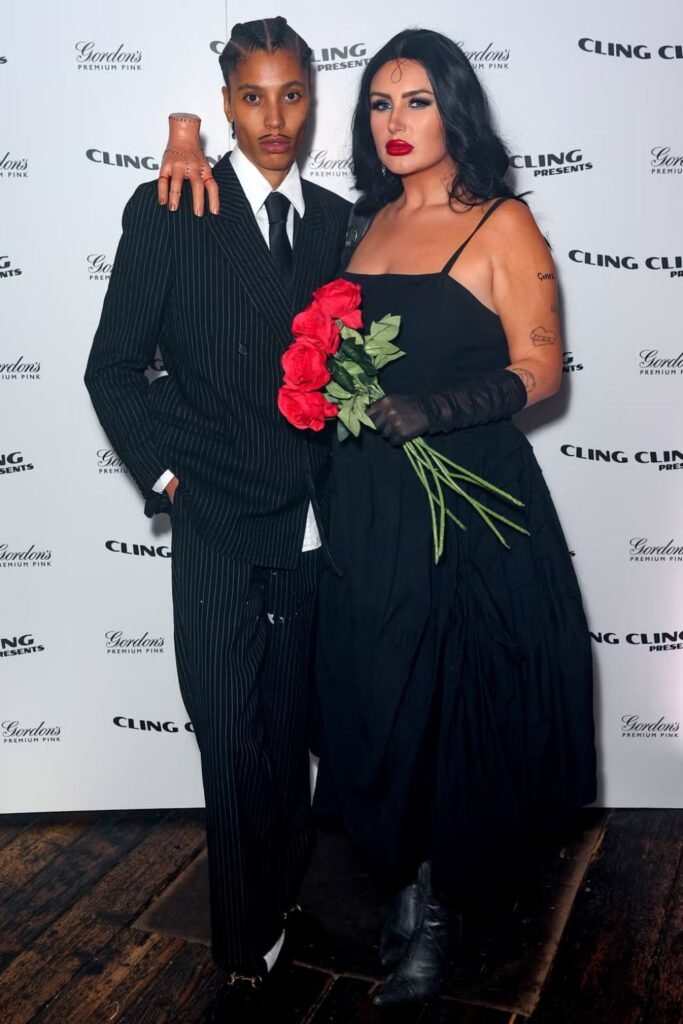 Gomez And Morticia Addams