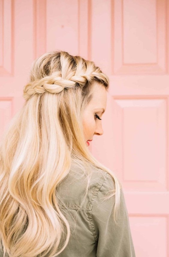 Half Crown Braid