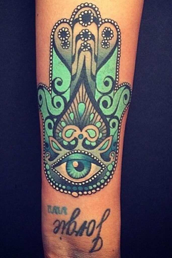 Hamsa Hand With Eye