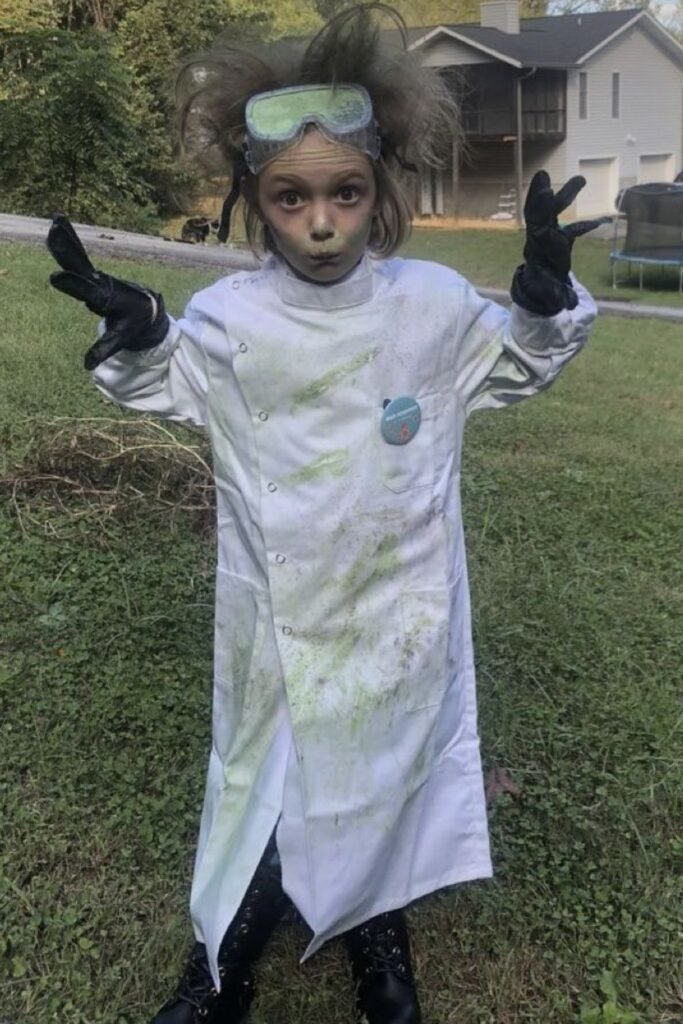 Infected Scientist Look