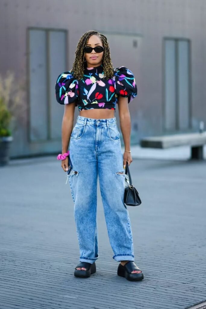 Jeans With A Crop Top
