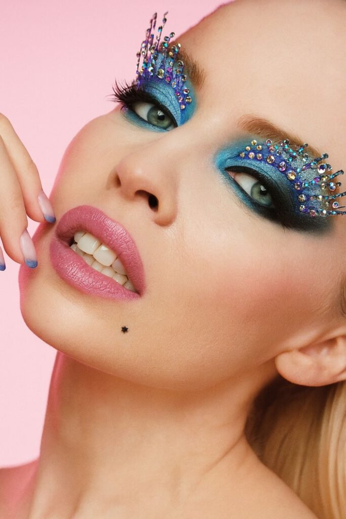Kylie Minogue’s Glitter Lashes